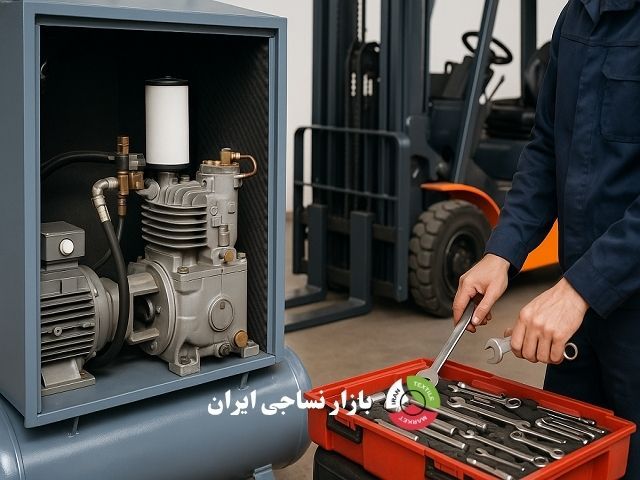 تصویر متخصص تعمیرات اساسی کمپرسور