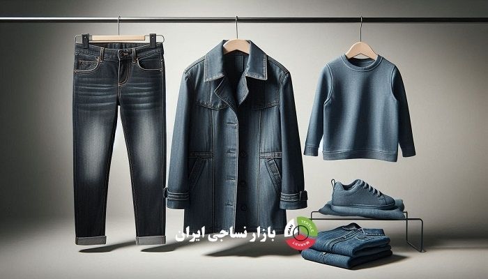 استفاده از پارچه جین در شلوار، مانتو و لباس کودک