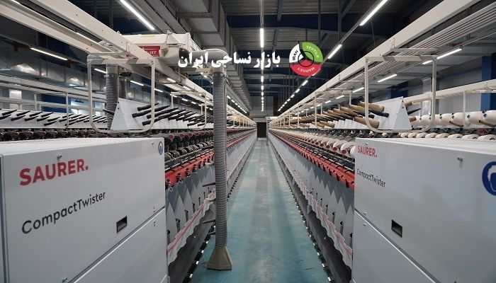 تصویر ماشین آلات تابندگی شرکت ایران ریس البرز برای چندلاتابی انواع نخ مورد استفاده در صنایع مختلف