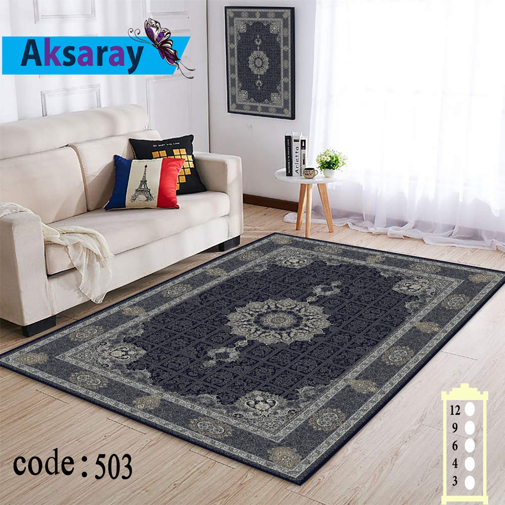روفرشی کشدار مخمل شانل تراکم بالا کد 503 (4 متری)