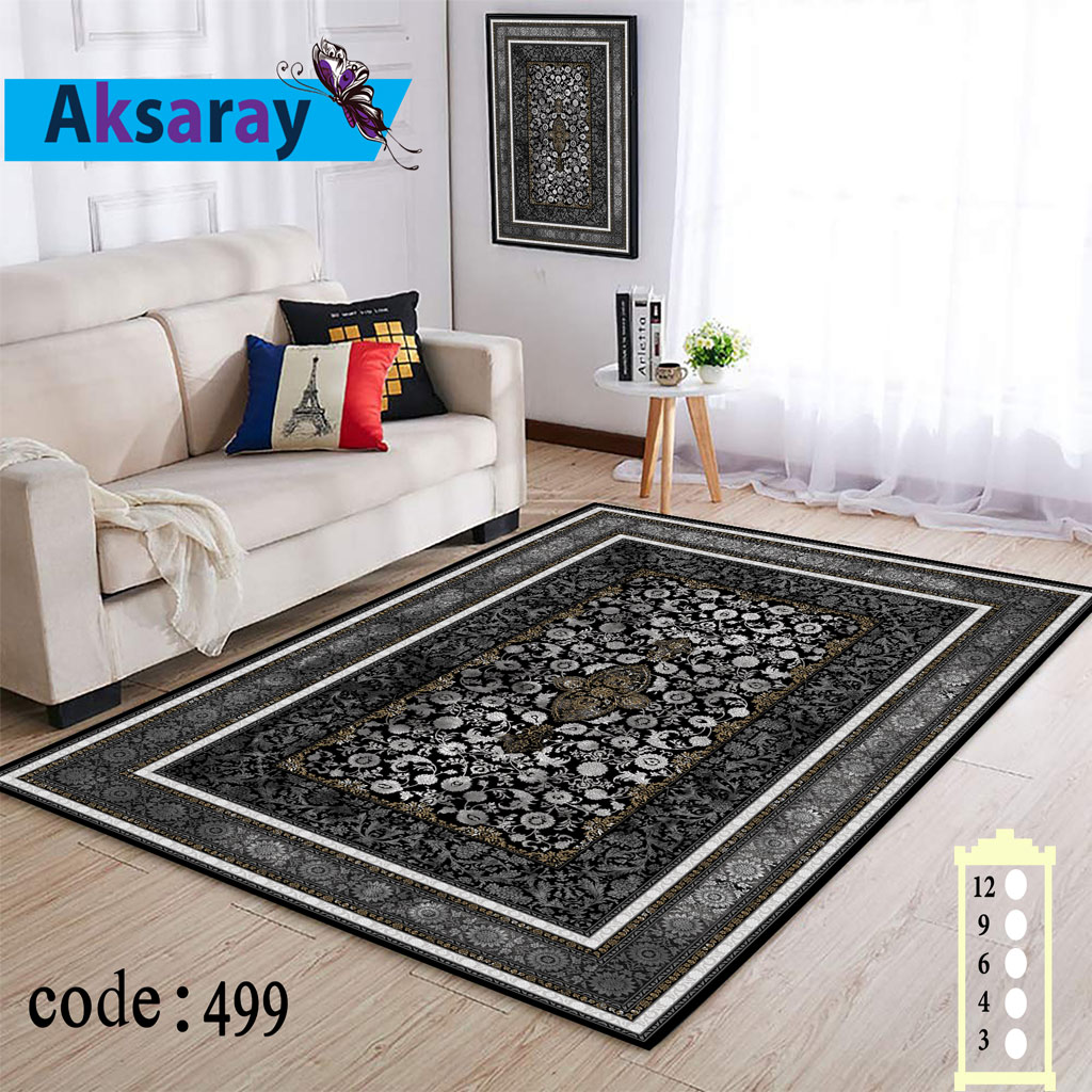 روفرشی کشدار مخمل شانل تراکم بالا کد 499 (4 متری)