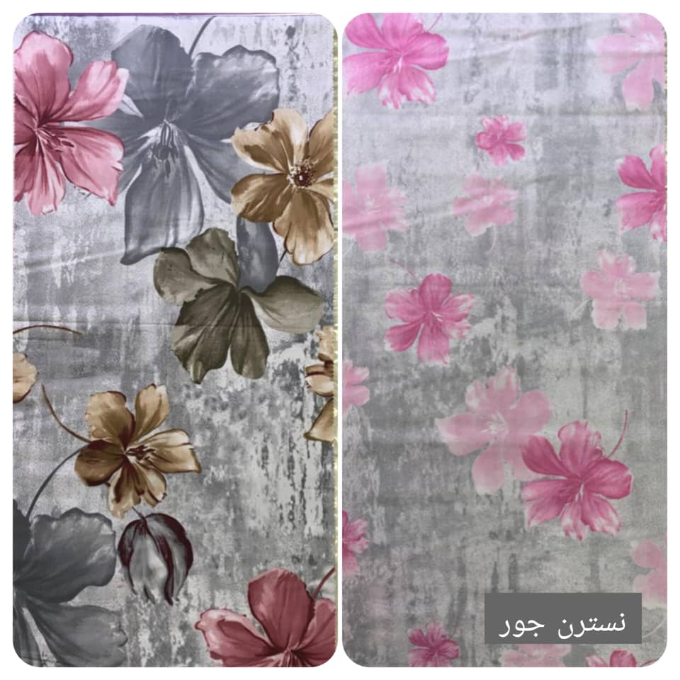 پارچه ملحفه ای طرح نسترن