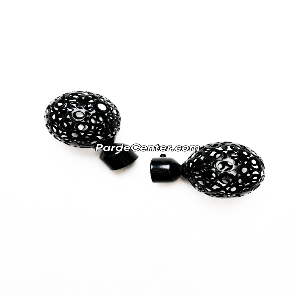 تجهیزات نصب پرده اماده / قپه مشکی