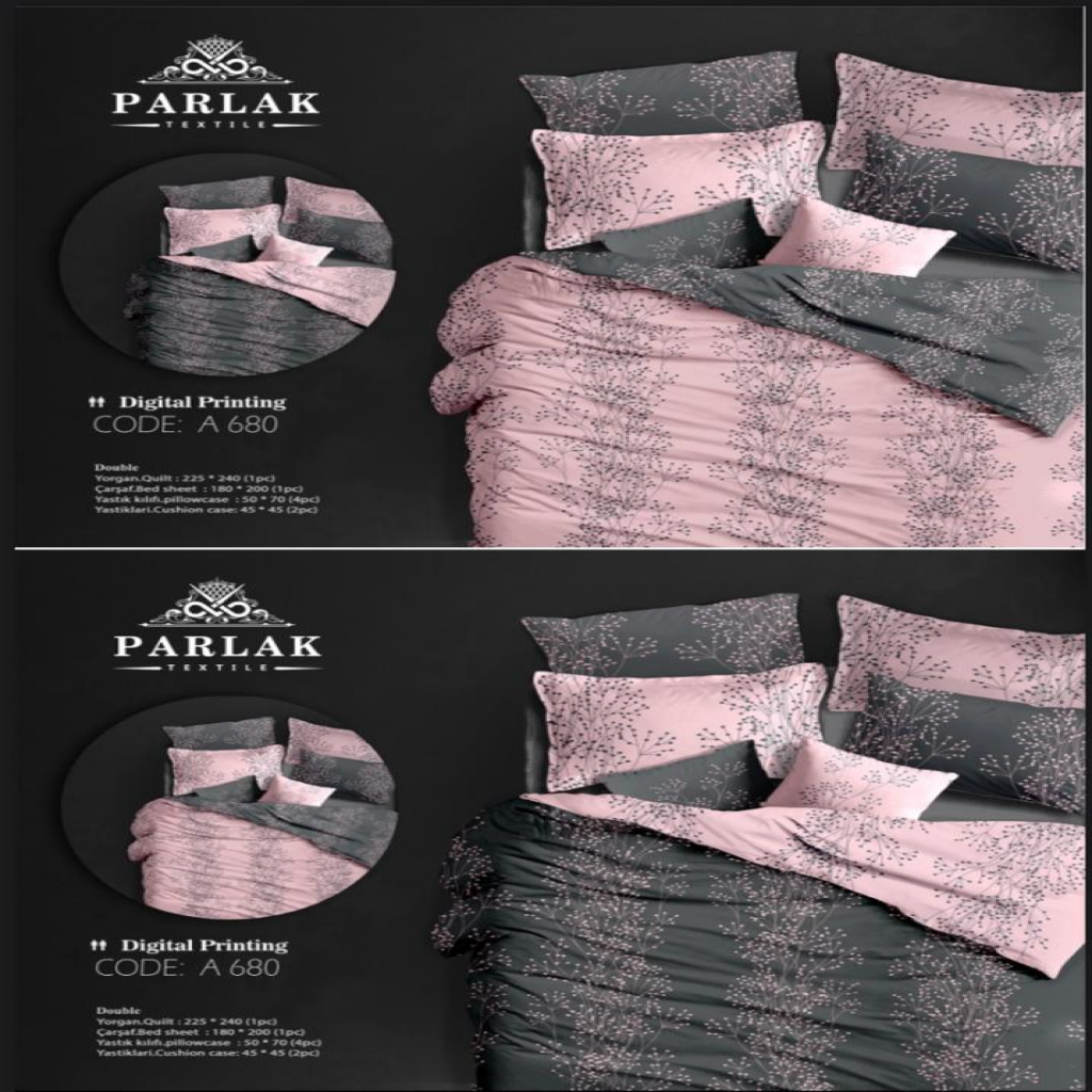 روتختی (دورو چاپ) دونفره پارلاک A 680