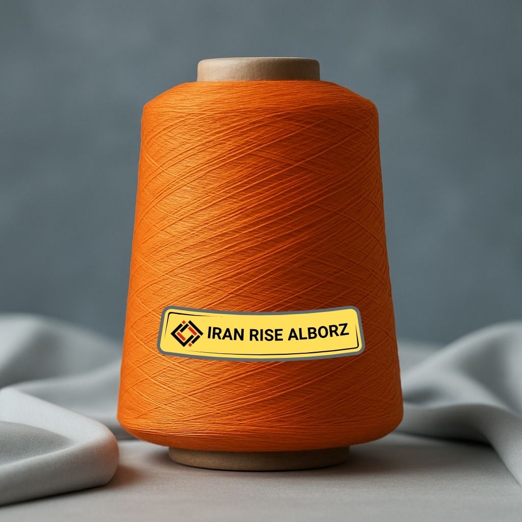 نخ 100% پلی استر ایرجت
