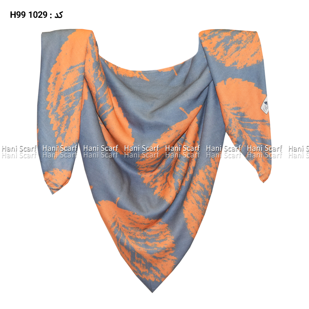 روسری نخی پاییزه تک رنگ کد H99 1029