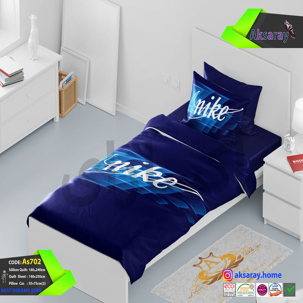 روتختی یک نفره میکرو پنبه طرح نایک کدas702